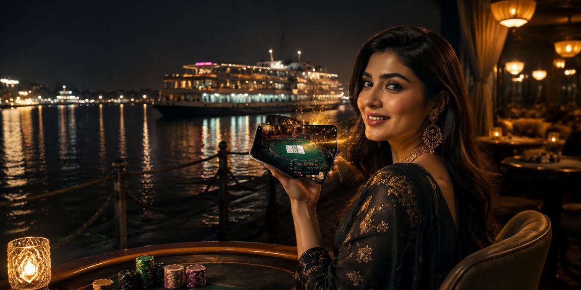 নরসিংদী এলাকার একটি বিখ্যাত ব্যাকারাট গেম প্লেয়ার খেলা উপভোগ করছেন
